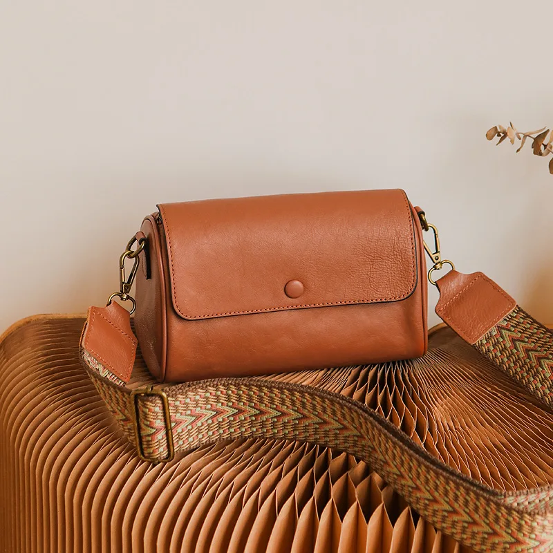 

Women's Bag Summer New Crossbody Bag Genuine Leather Large Capacity Women's Shoulder Bag Urban Simple Bag Women