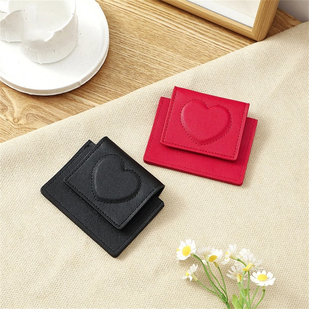 New Women's Wallet Female Short PU Leather Purses Multifunctional Large Capacity Money Bag Fashion Solid Coin Purse for Women