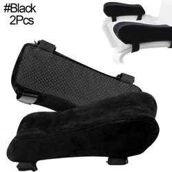 Memory Foam Ergonomic Armrest Cushion for Comfortable Support (2pcs-black)