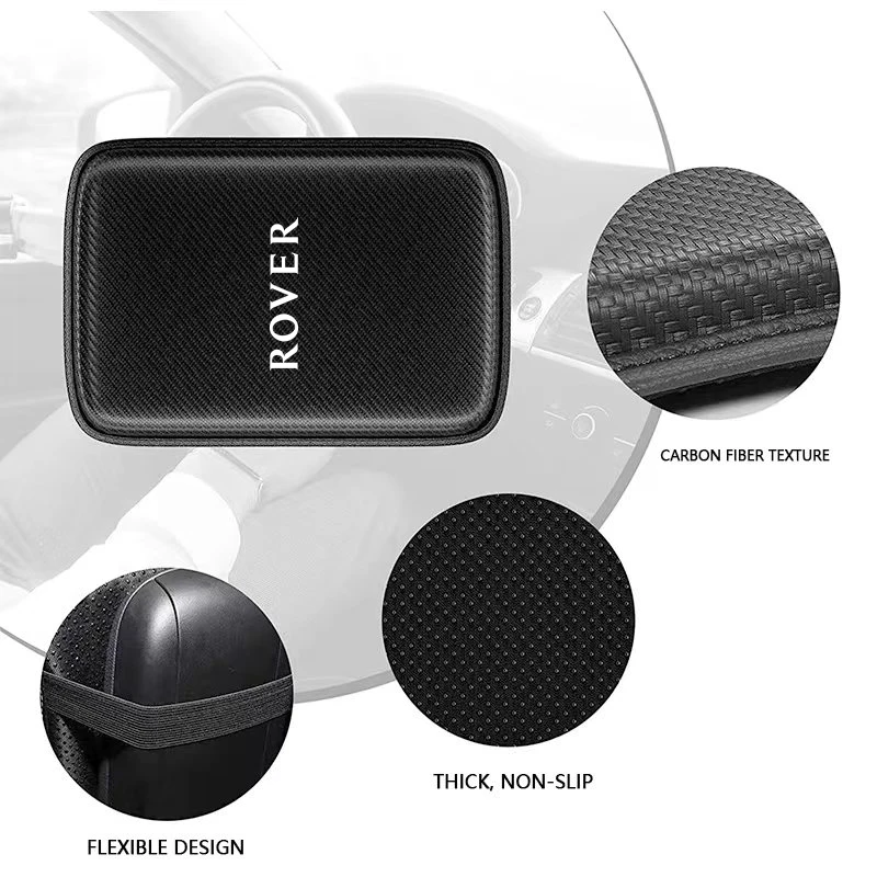 Auto Armrests Storage Box Mats Dust Proof Waterproof Car Emblem For Rover  75 45 25 200 400 Tourer TF Metro P5 Car Accessories