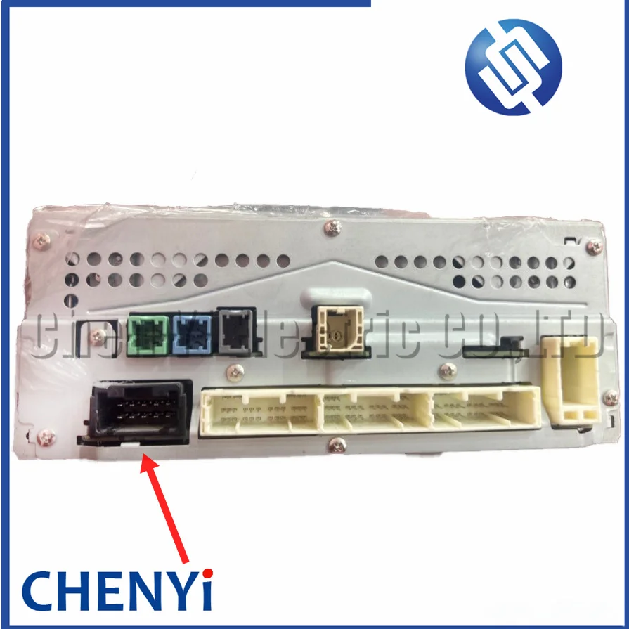 Description Picture 2 of item10 Pin Automobile Connector Car CD player host horn microphone plug 90980-12C39 7289-7613-30 For Toyota Corolla Sienna Camry
