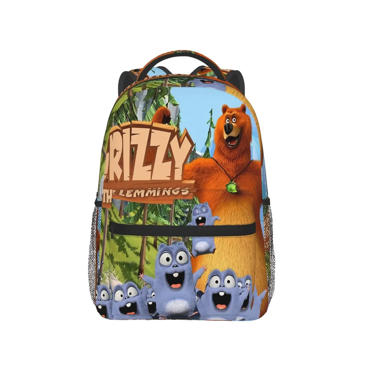 Grizzy E The Lemmings Zaino Carino Per Uomo Donna Libri Zaino Scuola Femminile