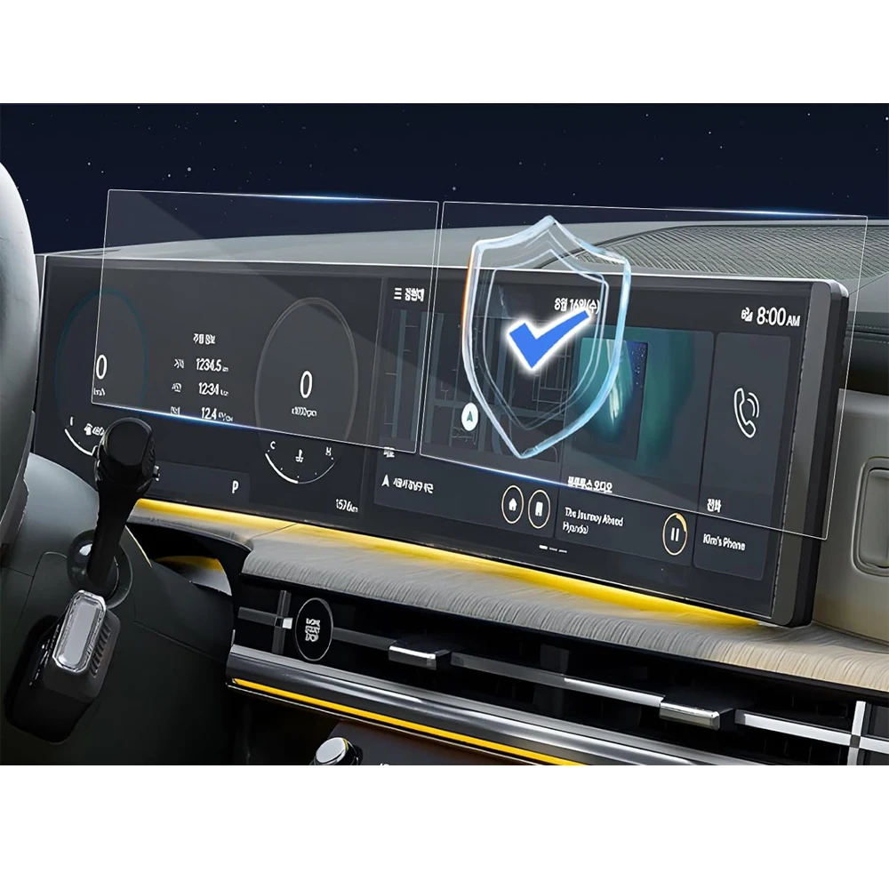 

2 шт., Защитная пленка для экрана автомобиля Hyundai Santa Fe 2024 дюйма