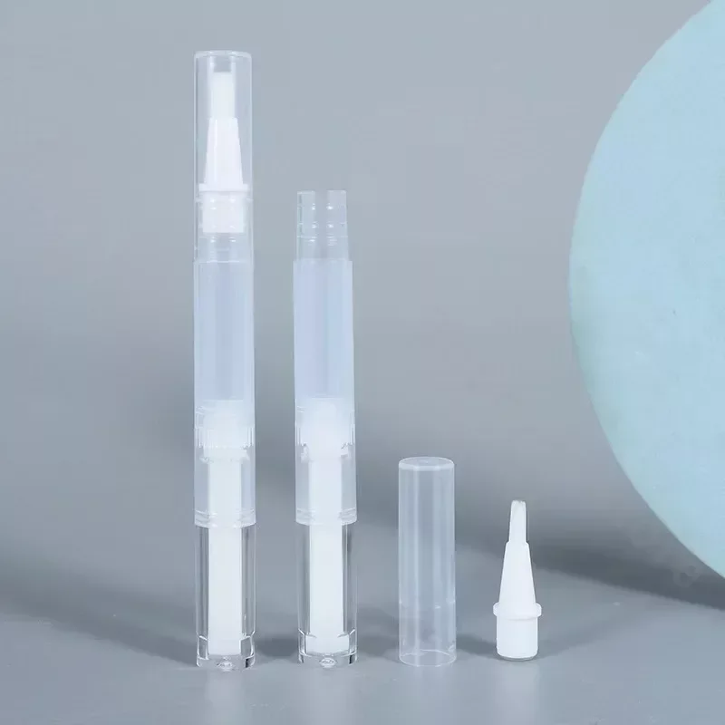 20/50pcs 3ML Transparent Twist Pen for Cuticle Oil Applicator Nail Oil Pen Eyelash Growth Liquid Tube Lip Gloss