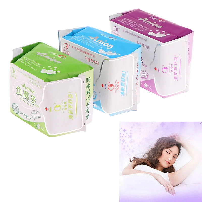 Love Moon Anion Sanitary Pads Sanitary Towel Panty Liners Lady Napkin Menstrual Pads