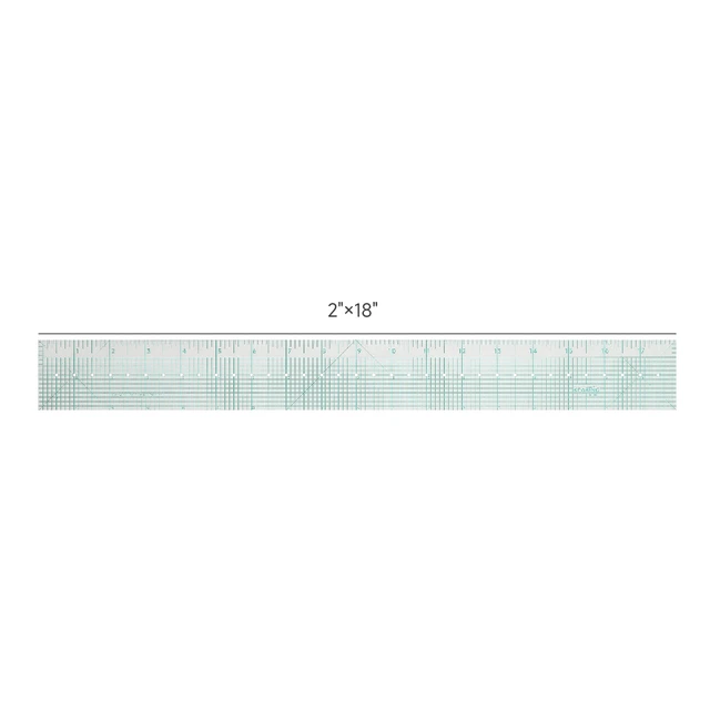Kearing 18 Inches Pattern Grading Ruler With Holes Accurate Positioning and  Marking Sewing Ruler Flexible Measure Tailor - AliExpress