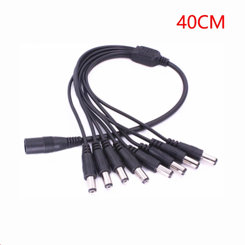 Splitter DC Para Cámaras Pack De 2 Cables Divisores De