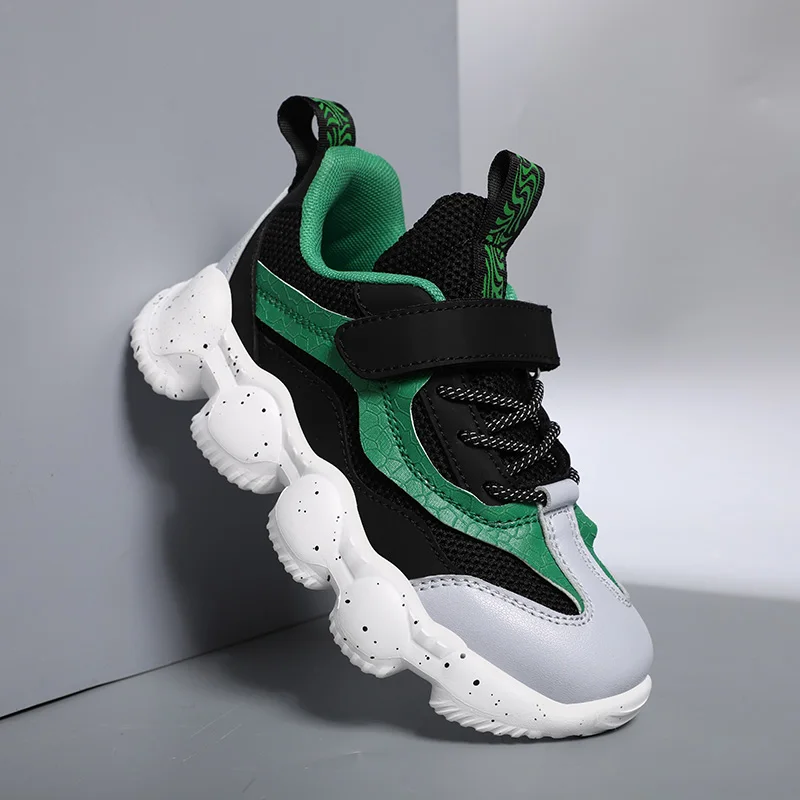 

Brand Kids Sneakers Breathable Running Shoes Trendy Boys Comfortable Sport Tennis Shoes Children Gym Shoes Antislip Trainers