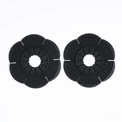 Car Windshield Wiper Protector Covers - Dustproof Silicone Pads (2 - Pack) (2pcs black)