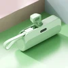 Pocket Power Bank 5000mAh Large Capacity Mobile Power Bank Portable Charger Plug and Play Convenient for Home Travel 3