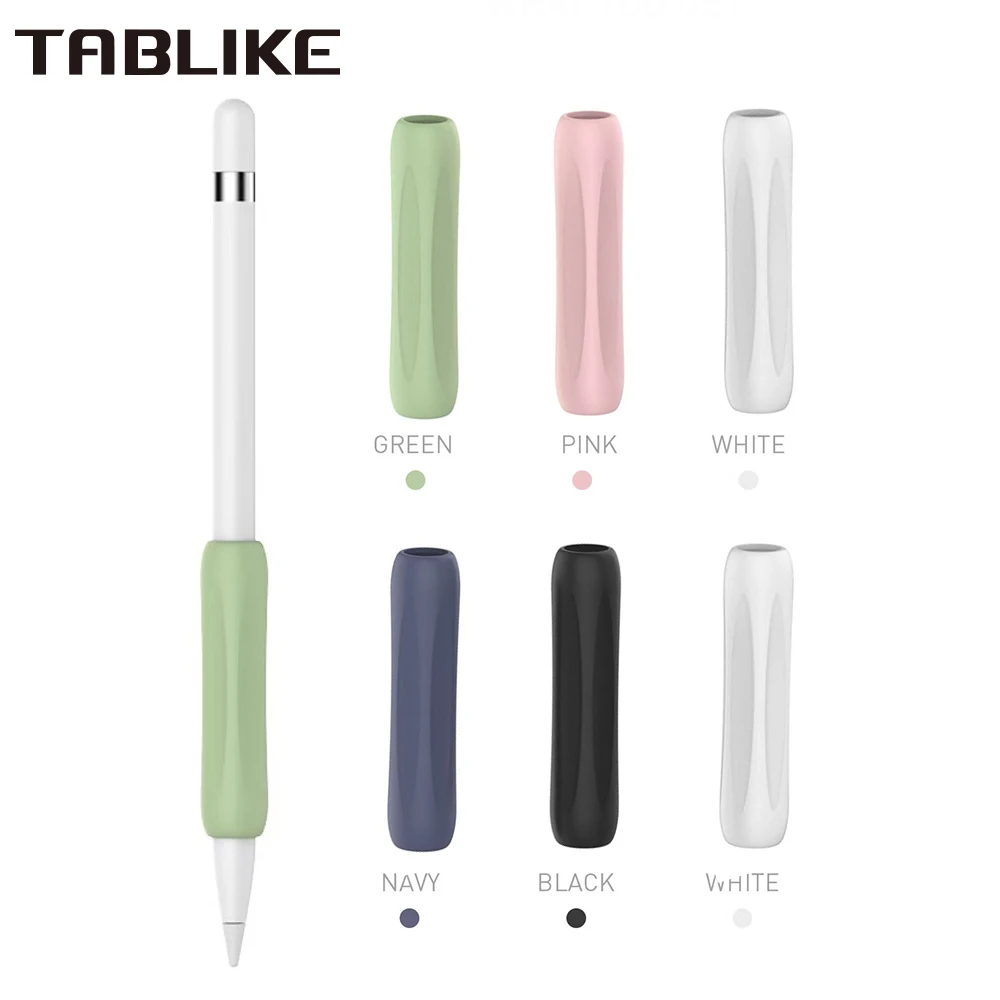 TABLIKE Pen Grips for Apple Pencil 1st & 2nd Generation, Digital Pen Stylus Case, USB-C & Pro-Set of 2-Ergonomic precision