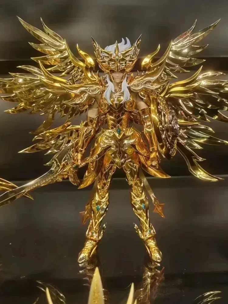 Фото Toypoint Zeus The King Of The God Saint Seiya тканевые пятна миф Exmetal аниме Модели армированные фигурки из ПВХ игрушки для детей мальчиков рождественские подарки №5