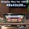 Acrylic display box for lego bricks 10272 display case for Old Trafford Defender building block  dustproof clear storag 1