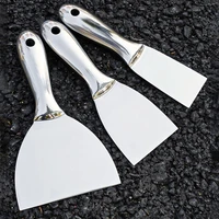 Metal Joint Knife Stainless Steel Scraper Comfortable Grip for Home Renovation Advertisement Wallpaper Removal 2