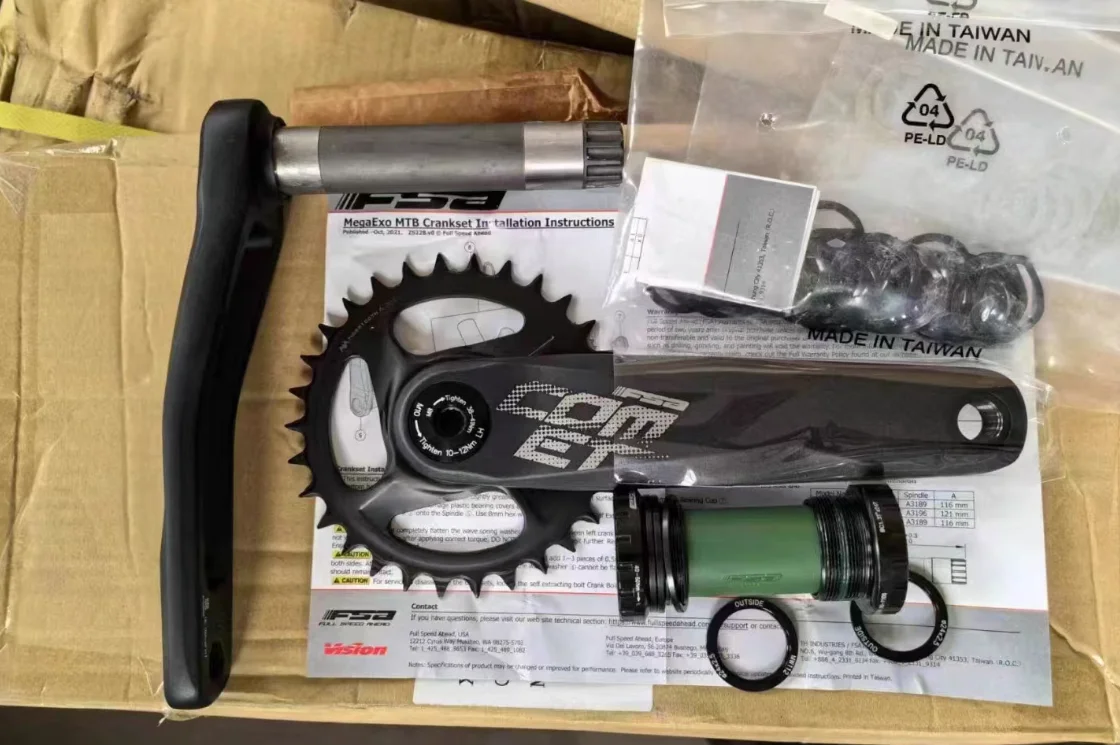 for FSA Comet HD Modular 11/12s 24mm Spindle MegaExo MTB