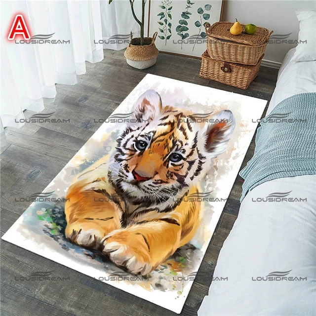 虎　トラ　タイガーマット　フロアマット　敷物　カーペット　絨毯　匿名配送 虎 トラ タイガーマット フロアマット 敷物 カーペット 絨毯 匿名配送