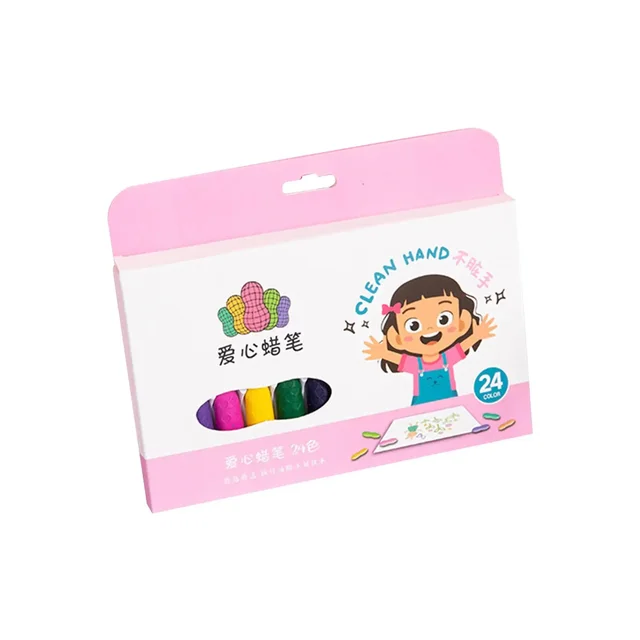 Kids Crayons Marker Vibrant Colors Baby Not Dirty Hand Paints Set Washable for Celebration Boys Girls Drawing Gift Graffiti