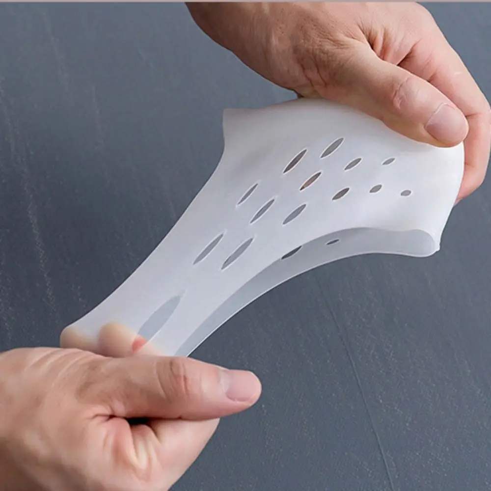 New Silicone Invisible Height Socks 2.0-4.0cm Invisible Inner Height Insoles Heel Cushion Hidden Insole Foot Protection Pad