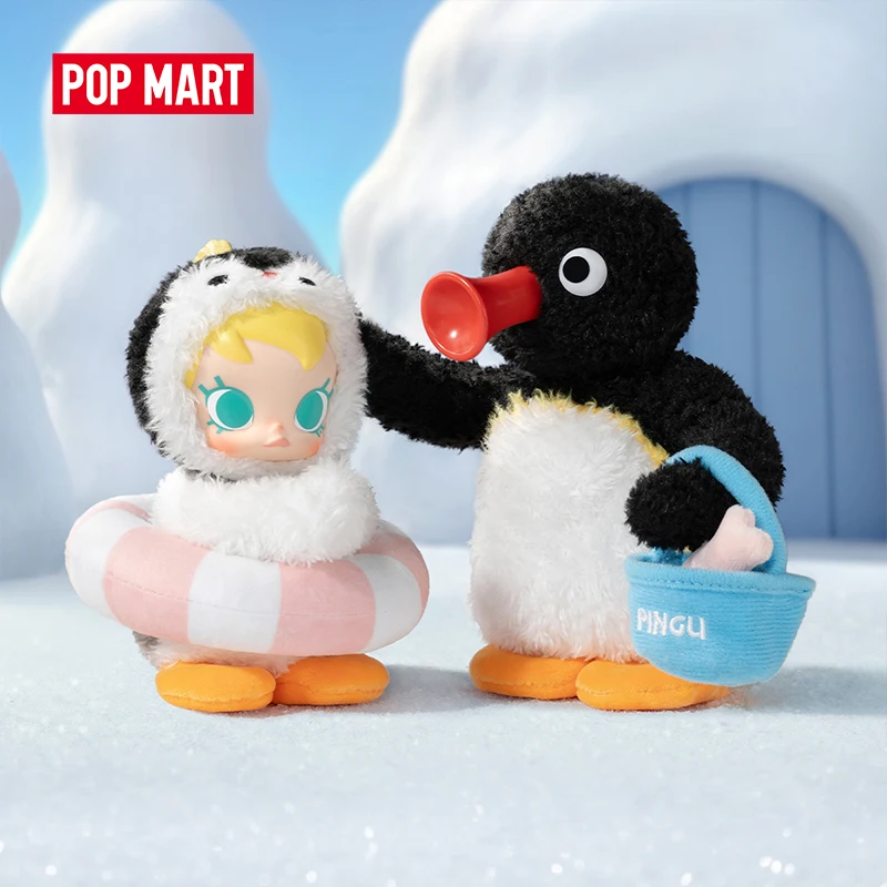 Japan Exclusive】POP MART Baby Molly × Pingu Happy Fishing