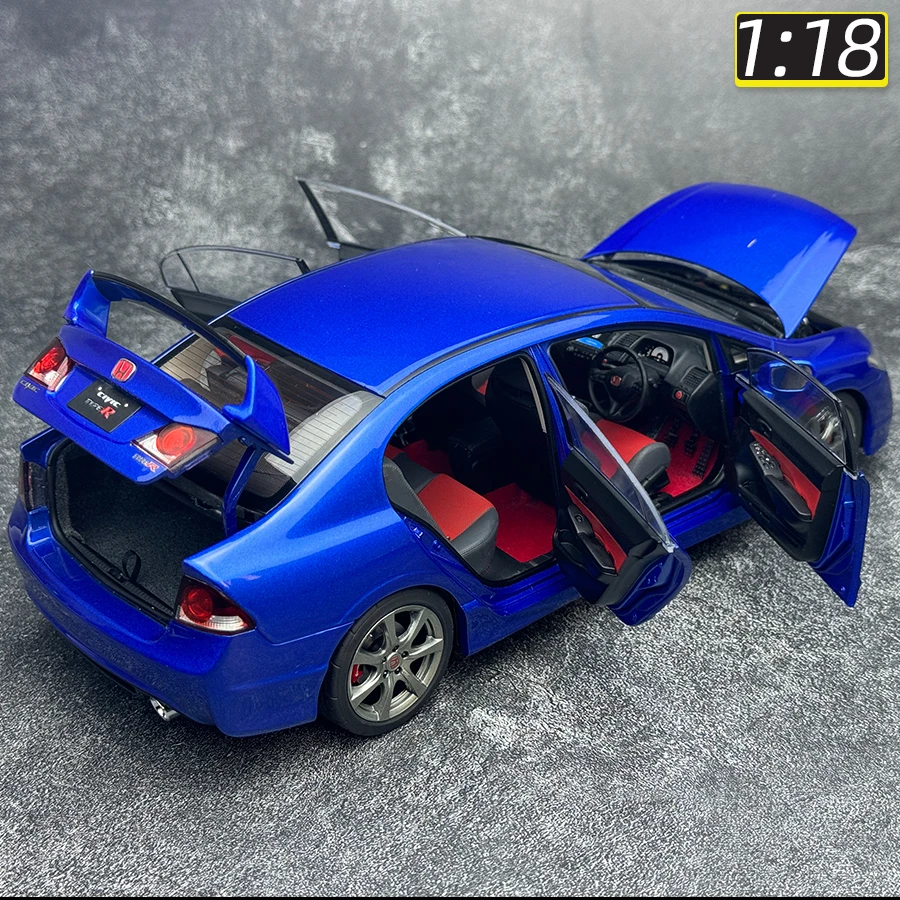 よくダイキャスト 1:18 シビック FD2 タイプ R スポーツカー金属