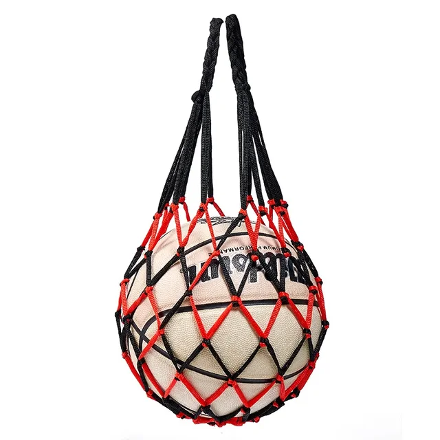 1PC Football Net Bag Nylon Bold Storage Bag Single Ball Carry Portable Equipment Outdoor Sports Soccer Basketball Volleyball Bag 4