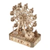 ferris wheel 3D Wooden Puzzle, Scale Model,DIY Model Kit, Handcraft Gift,Home Decoration,Mechanical Model Kit, Building Toy 4