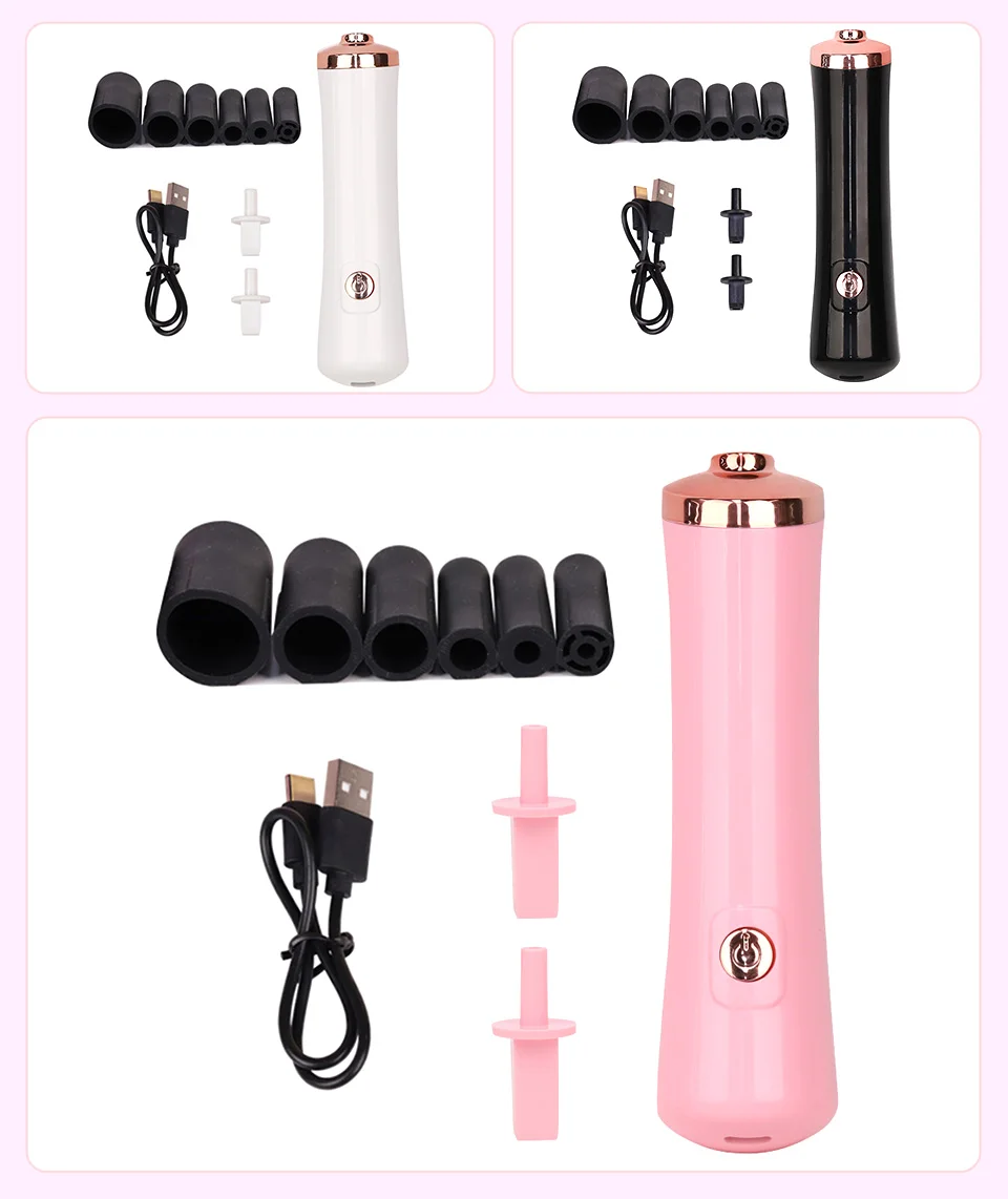 Tragbare Wimpern Kleber Shaker USB Ladung Elektrische Wake-Up Gerät für Nagellack Tattoo Tinte Pigment Flüssigkeit Schütteln Wimpern kleber Werkzeug – Detail 12