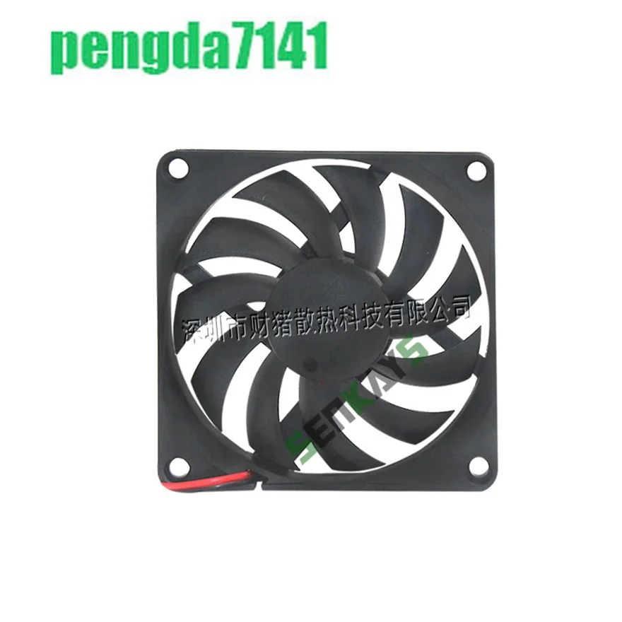 Dual Ball Bearing 8010 80MM 80*80*10MM DC 5V 12V 24V Ultra-thin USB Cooling Fan Comptuter CPU Cooling Fan Laptop 2pin