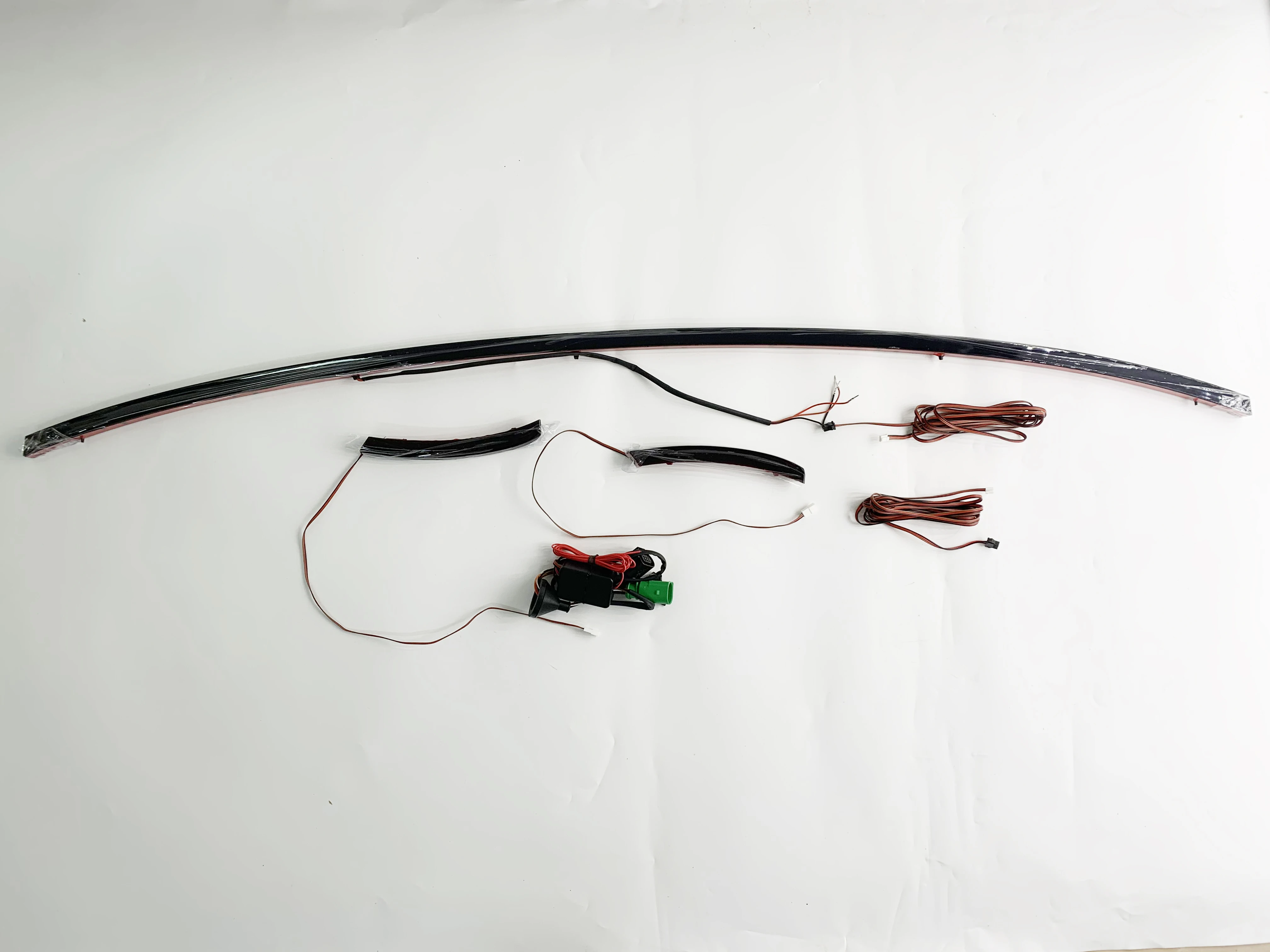 

Светодиодный задний фонарь для Audi a6 C8, широкий поворотный сигнал, поперечная лампа, Модифицированный новый стример через багажник, задняя лампа