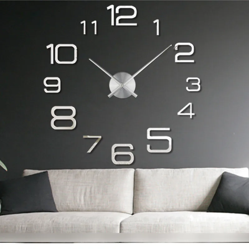 Modern 3D DIY Wall Clock 2