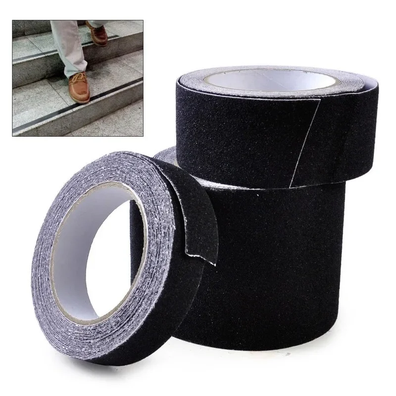 Outdoor Anti-Slip Stickers Heavy Duty Safety Tape for Stairs Floors Waterproof Anti Slip Traction for Elderly Strong Adhesive