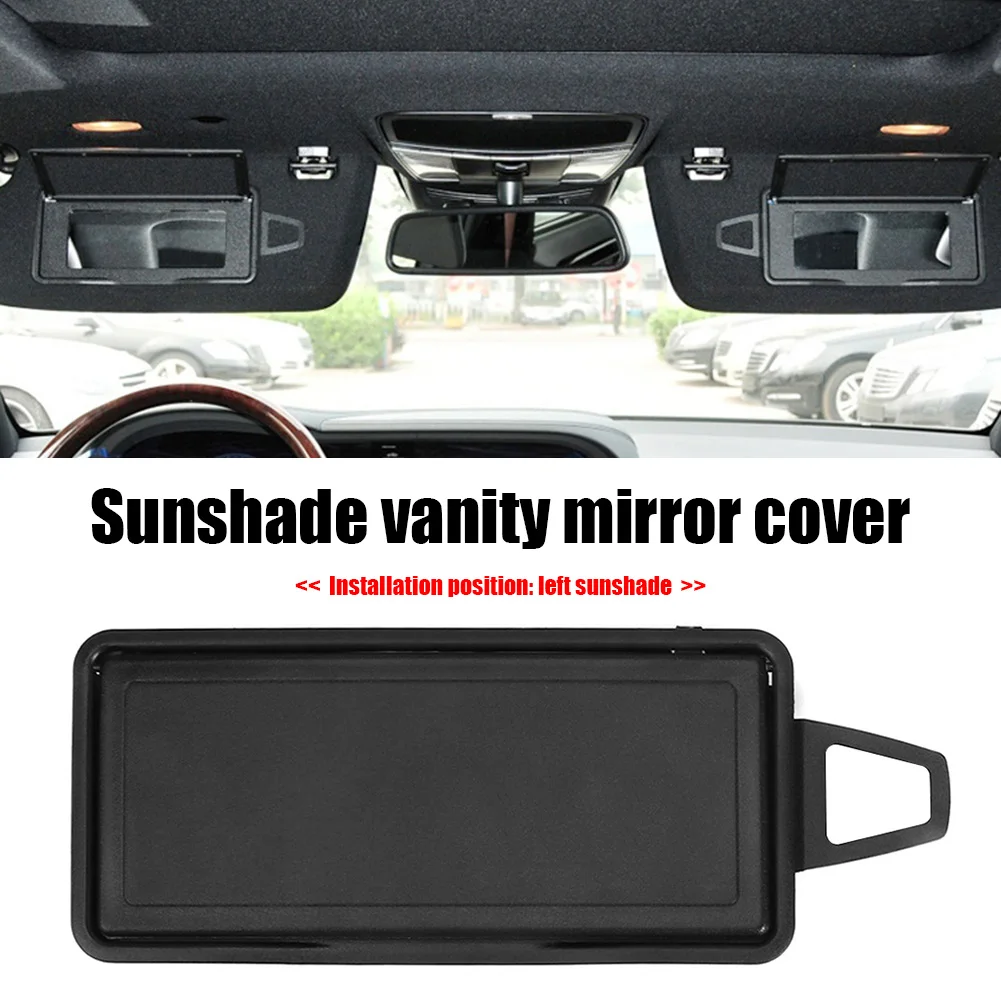 Car Sun Visor 2208100110 Car Sun Shade Visor 2208100210 Sunshade Vanity Mirror Cover Left/Right for Benz S Class W220 1998-2005
