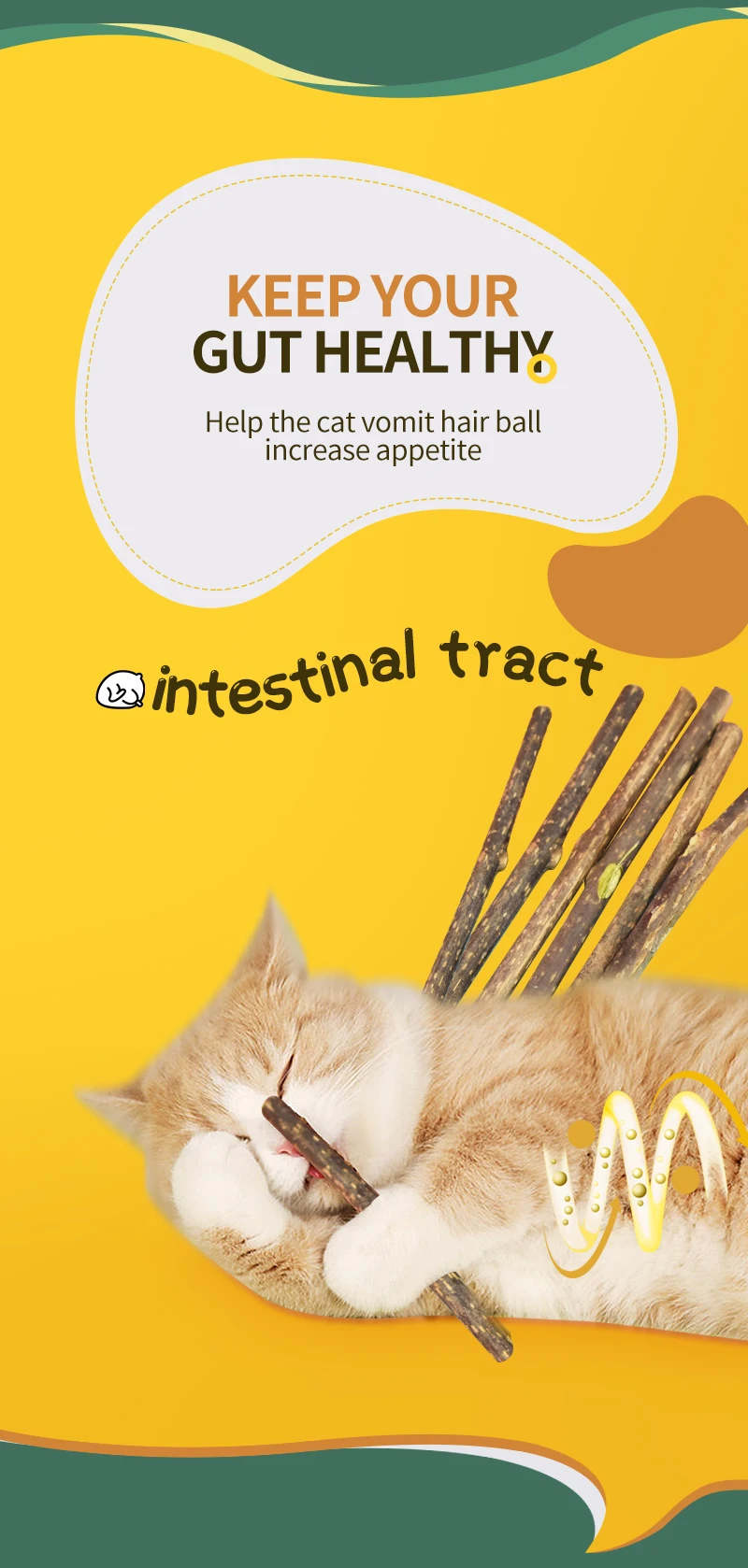 5pcs/set Catnip Stick Natural Cat Cleaning Teeth Molar Toothpaste Stick Molar Toothpaste Stick Cleaning Teeth Pet Accessories