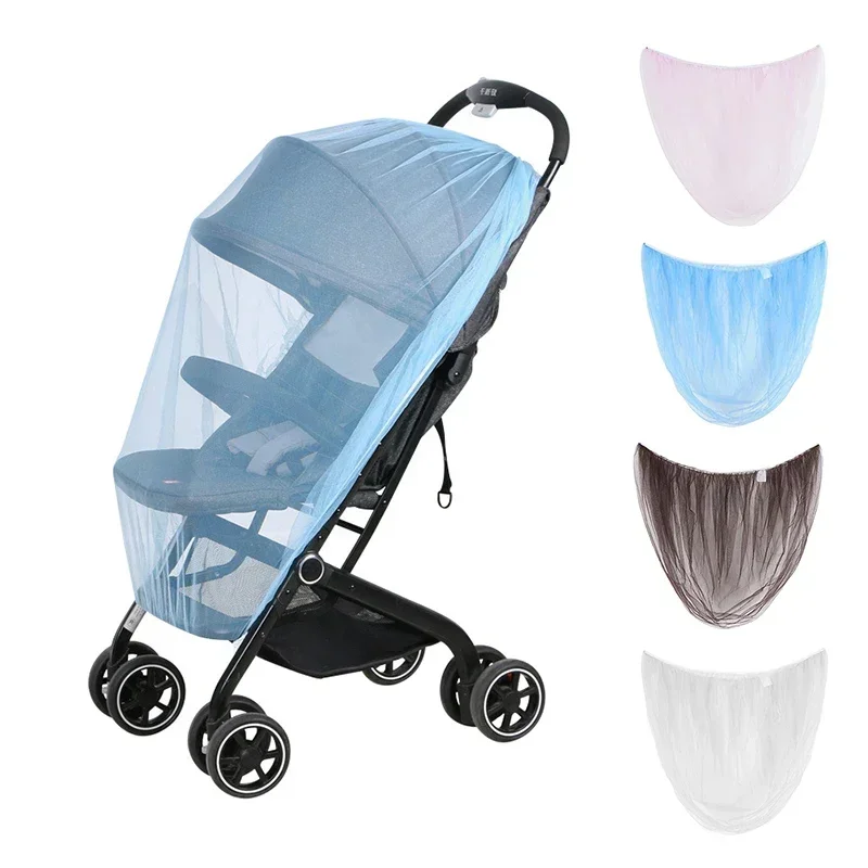 

Baby Stroller Pushchair Mosquito Insect Shield Net Safe Infant Protection Mesh Baby Pram Stroller Accessories Mosquito Net 150cm