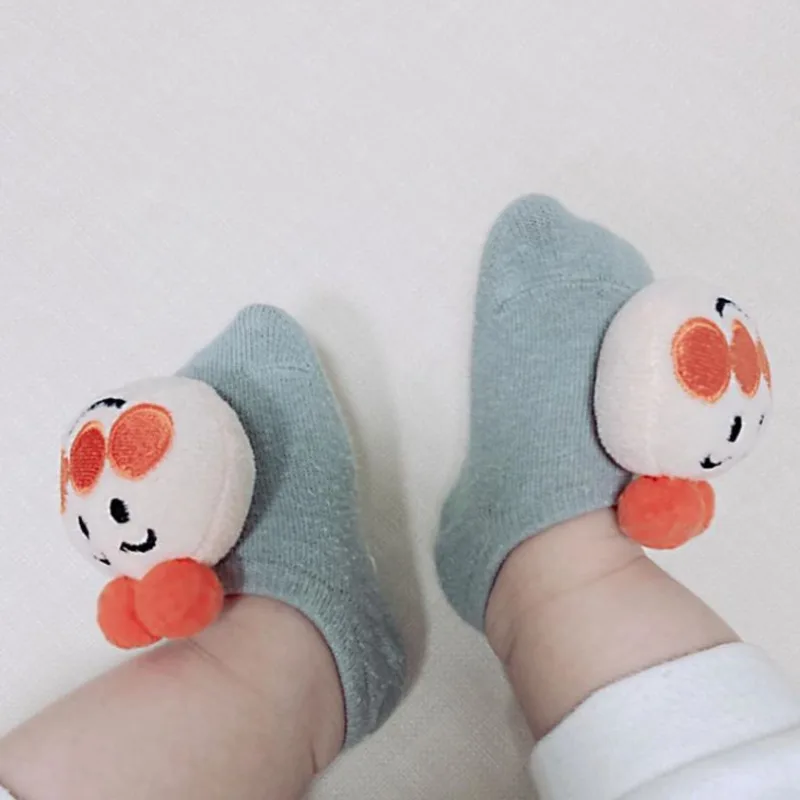 Baby Socks 36 Colors Toy Slipper Girls Boys Newborn Accessories Anti Slip Cartoon Kids Toddlers Gift Infant Children Clothes