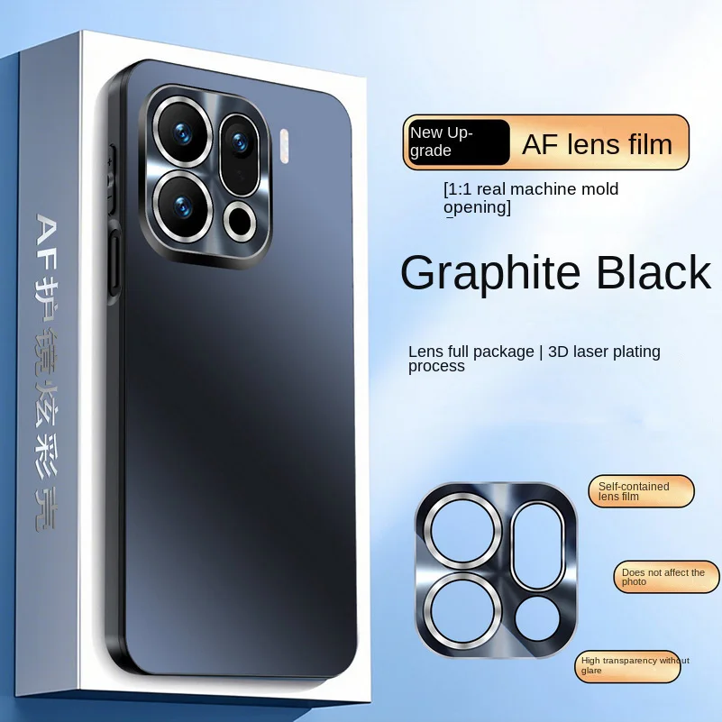 Fully Wrapped Camera Lens Protective Matte Back Case Cover