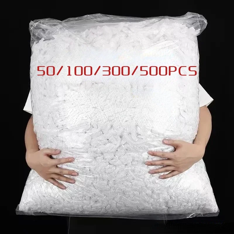 Food Bags Plastic Bag Stretch Wrap Vegetable Storage Food Cover Kitchen Storage Organization Packaging 50/100/300/500PCS food cover,fresh keeping bags,food storage bags,plastic food storage bags,plastic wrap,disposable food cover,plastic packaging bags,plastic food cover