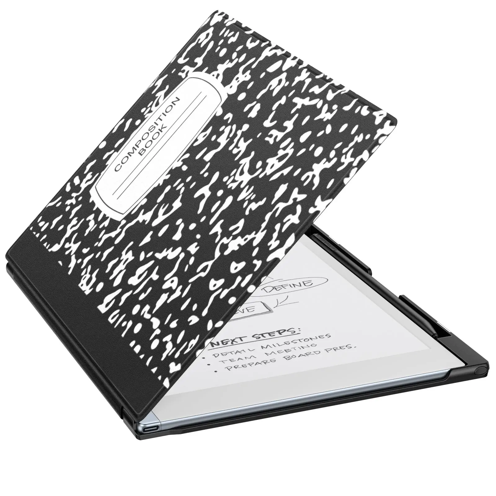 Capa Magnética Ultrafina para Notável Capa para Tablet Inteligente Fólio com Suporte para Caneta Leve 103 Lançamento 2023