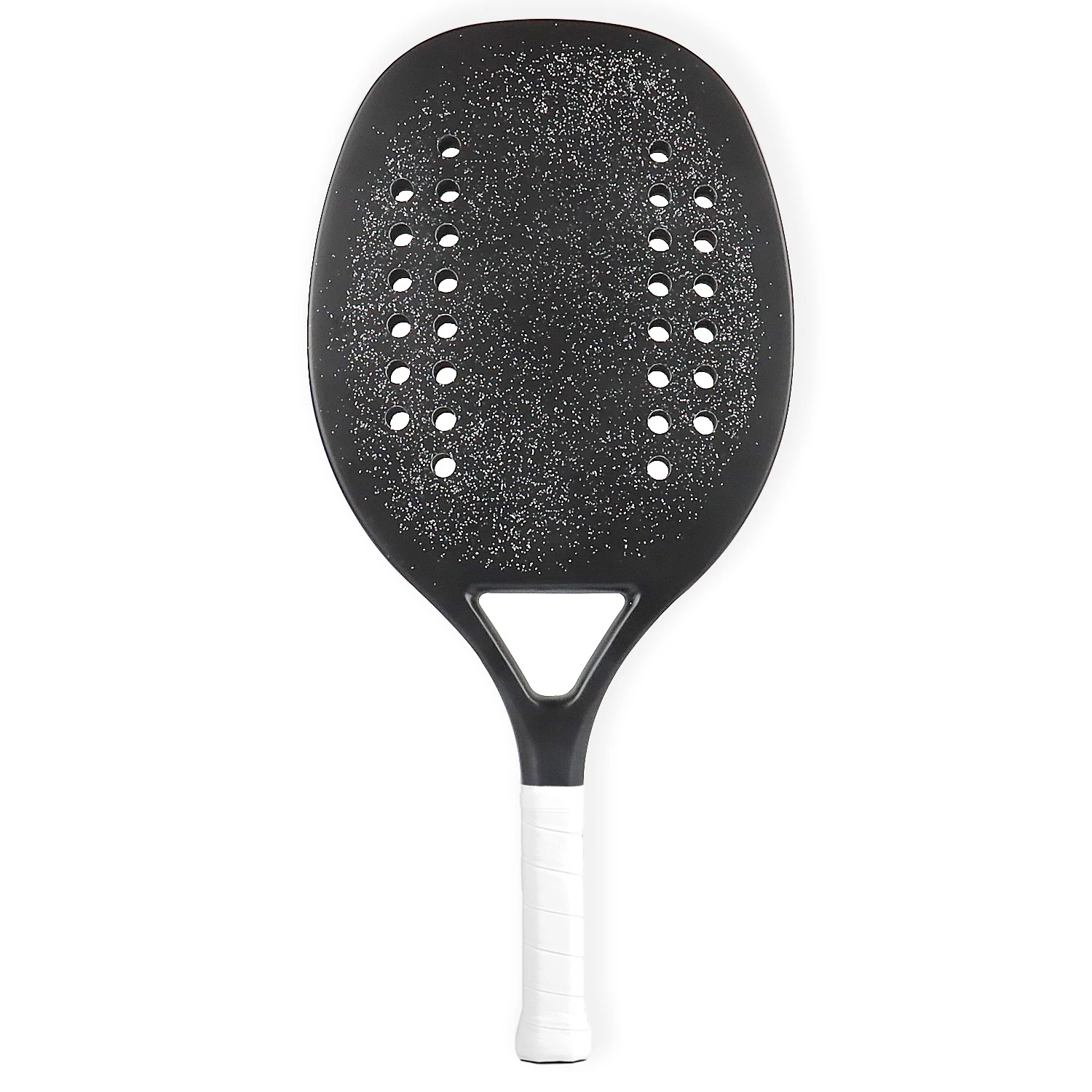 Beginner Beach Tennis Racket Full Carbon Fiber Frame Thickness Micro-particle Frame Suitable for Beginner Players