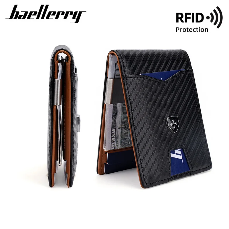 Men's New Minimalist Card Holder Multi Slots RFID Blocking Slim Wallet