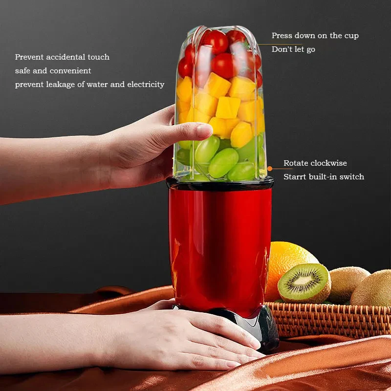 250W Duty Commercial Grade Blender Mixer Juicer High Power Food Processor Ice Smoothie Bar Fruit Blender Juice Crusher 3