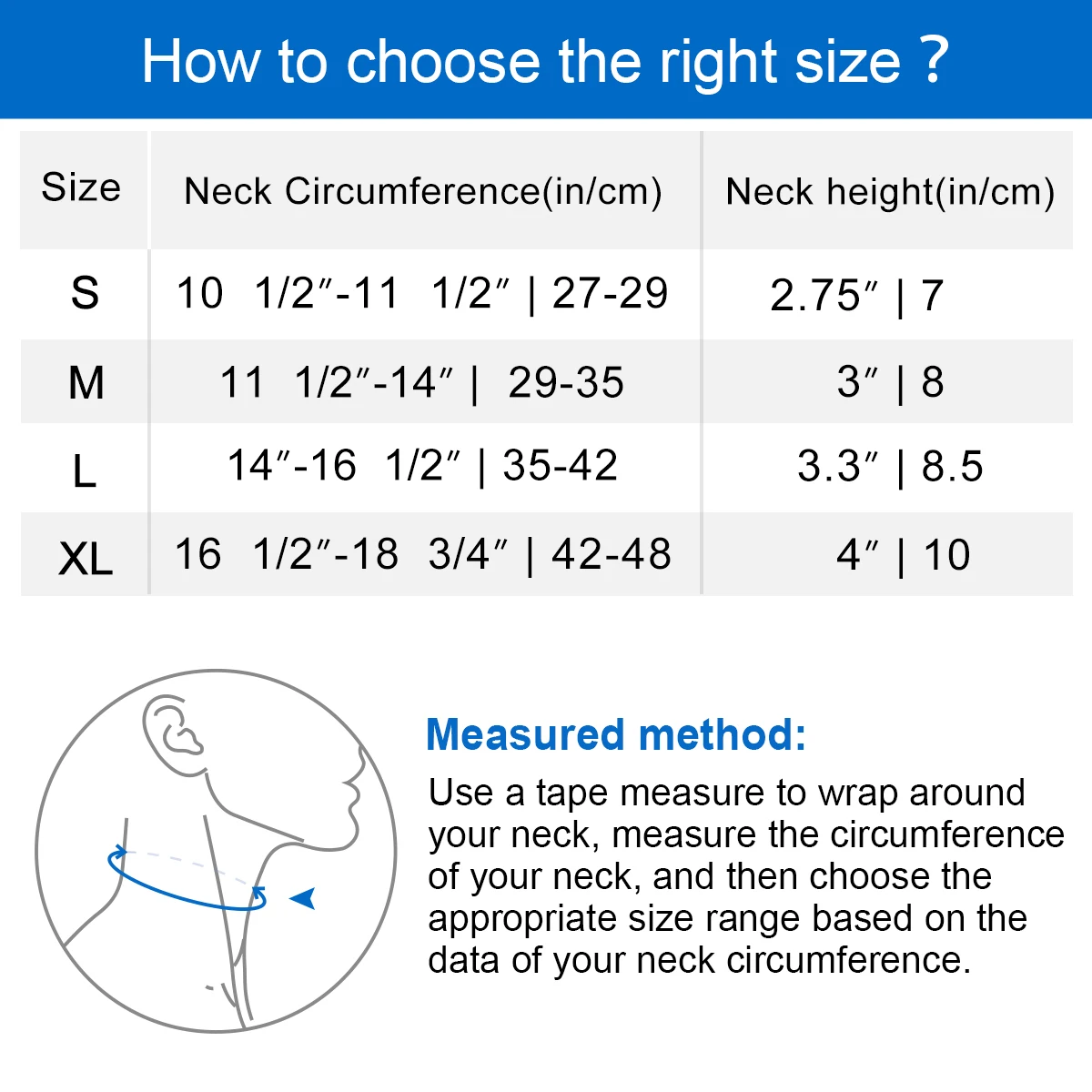 VELPEAU Neck Brace Soft and Adjustable Cervical Collar for Migraine, Snoozing and Pain Relif Neck Support for Women and Men 6