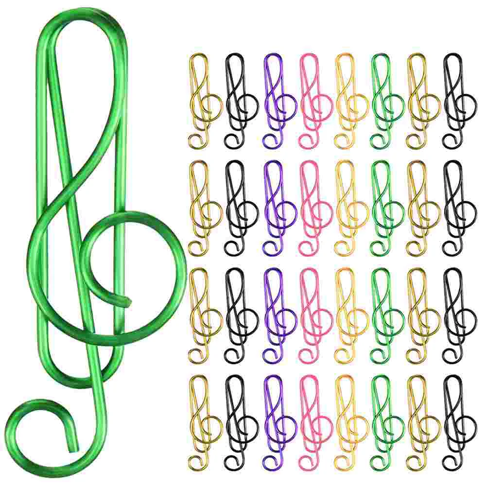 

85 Pcs Bookmark Note Paper Clip Student Document Organizing Clips Metal Decorative