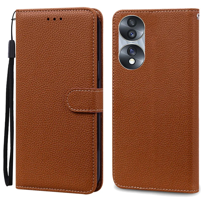 Leather Wallet Flip Case - Elegant Full Cover Coque  Etui