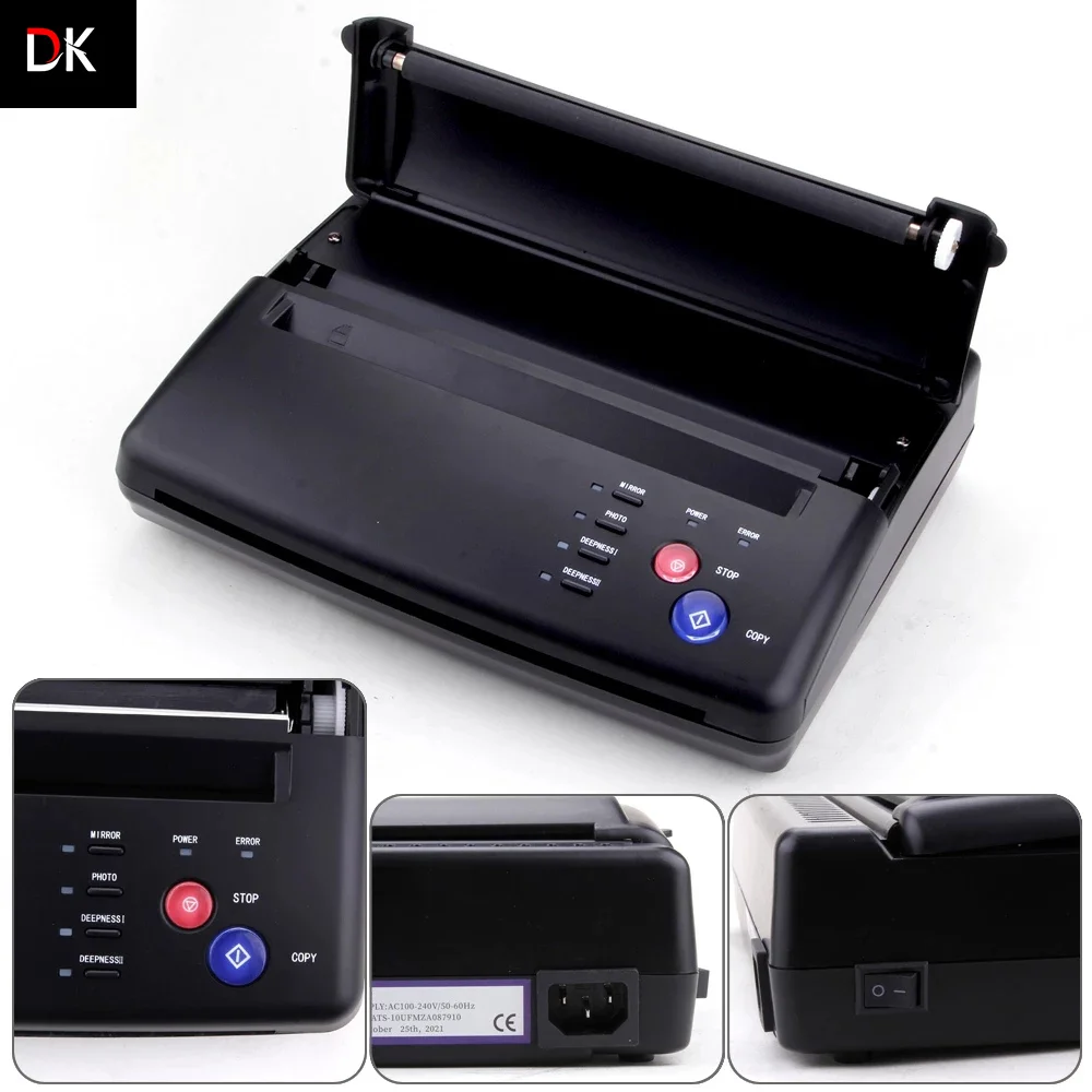 Tattoo Transfer Machine Tattoo Thermocopier Copy Stencil Printer