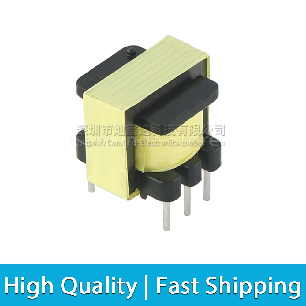 EI14 Double-wire Winding Power Transformer 600 : 600 Ohm 1:1 Isolation Digital Signal Isolated 50HZ-50KHZ 290mH 4 5 Pin Tap 5PC