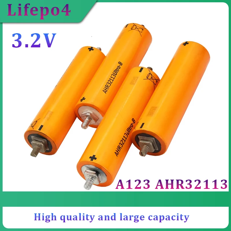 

AHR32113 Lifepo4 Battery 3.2V Rechargeable Lithium Iron Phosphate Battery High Quality Large Capacity 45C A123 Electric Vehicle