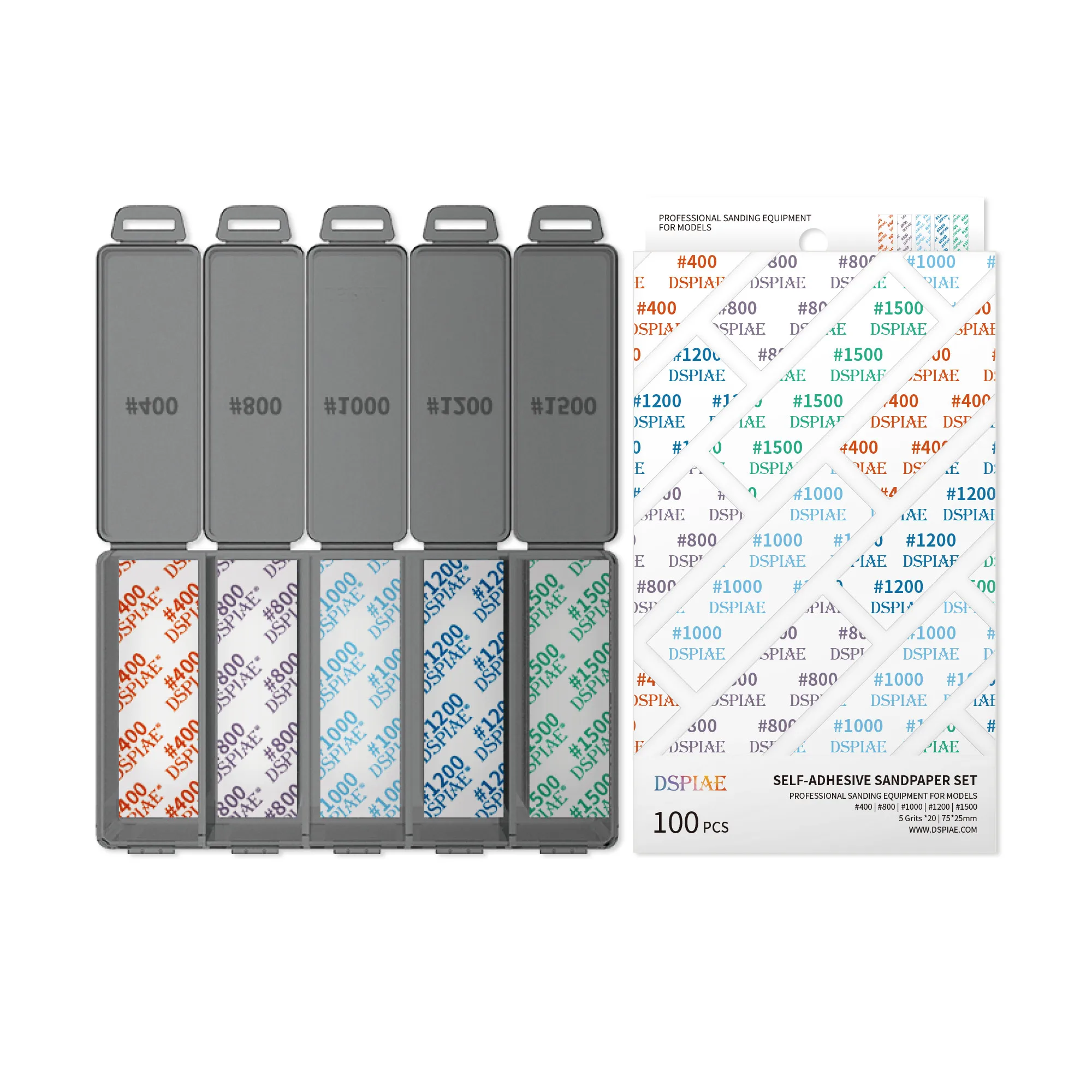 

DSPIAE DSP Reusable Self-Adhesive Sandpaper