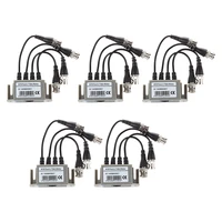 5X 4-Channel Video Balun BNC UTP CAT5 Transmitter For CCTV/ Surveillance Camera Trend 1