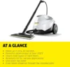 SC3 Steam Cleaner with Attachments, Multi Purpose Power Steamer – Chemical-Free, 40 Sec Heat-Up, Continuous Steam - for 2